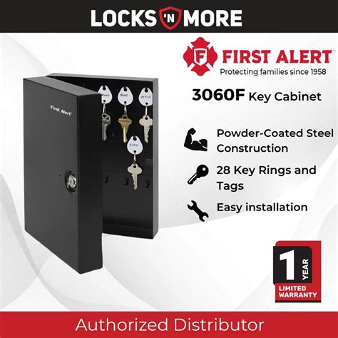 first alert steel wall mount key cabinet|First Alert Steel Wall Mount Key Cabinet (3060F).